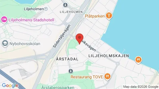 Lägenheter att hyra i Södermalm - kort over placeringen