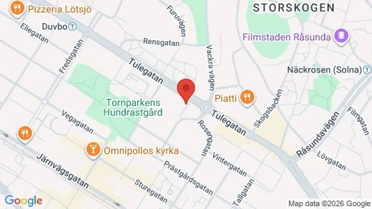 Lägenheter att hyra i Sundbyberg - kort over placeringen
