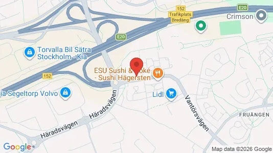 Lägenheter att hyra i Söderort - kort over placeringen