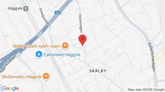 Lägenheter att hyra i Sollentuna - kort over placeringen