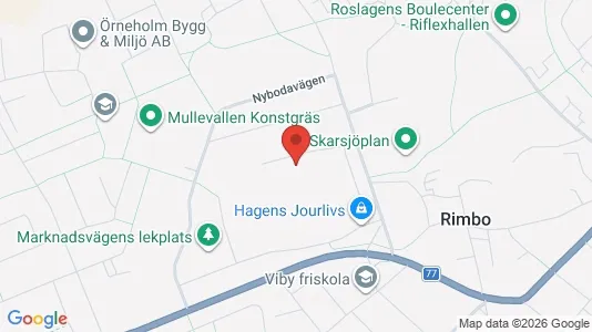 Lägenheter att hyra i Norrtälje - kort over placeringen
