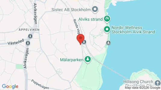 Lägenheter att hyra i Västerort - kort over placeringen