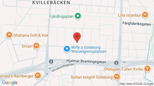 Lägenheter att hyra i Lundby - kort over placeringen