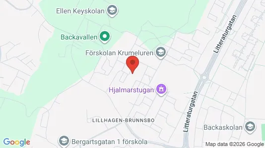 Lägenheter att hyra i Norra hisingen - kort over placeringen