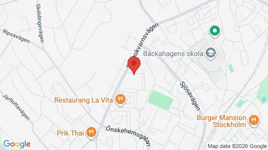 Lägenheter att hyra i Söderort - kort over placeringen
