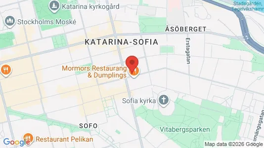 Lägenheter att hyra i Södermalm - kort over placeringen
