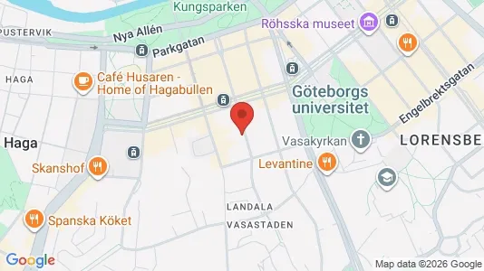 Lägenheter att hyra i Göteborg Centrum - kort over placeringen