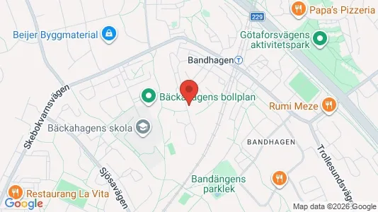 Lägenheter att hyra i Söderort - kort over placeringen