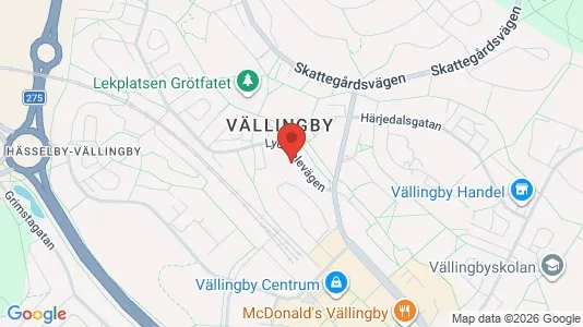 Lägenheter att hyra i Västerort - kort over placeringen