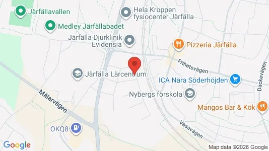 Lägenheter att hyra i Järfälla - kort over placeringen