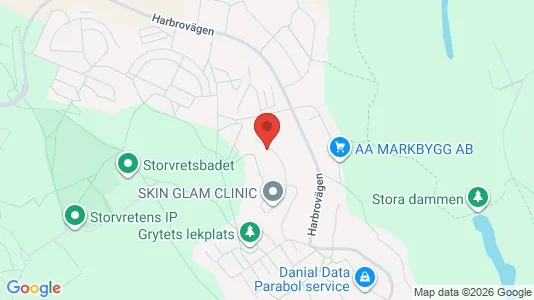 Lägenheter att hyra i Botkyrka - kort over placeringen