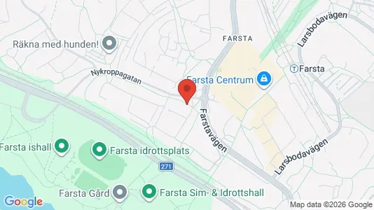 Lägenheter att hyra i Söderort - kort over placeringen
