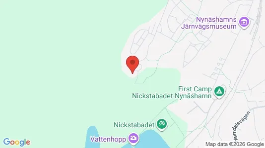 Lägenheter att hyra i Nynäshamn - kort over placeringen