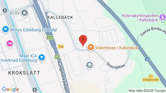 Lägenheter att hyra i Örgryte-Härlanda - kort over placeringen