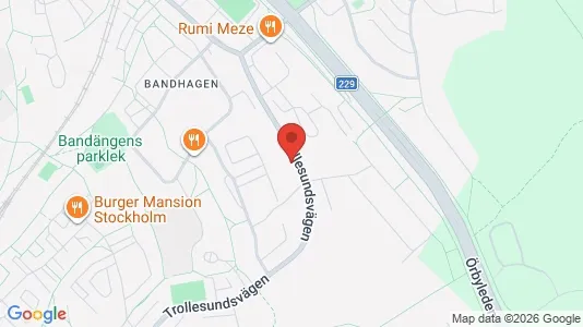 Lägenheter att hyra i Söderort - kort over placeringen