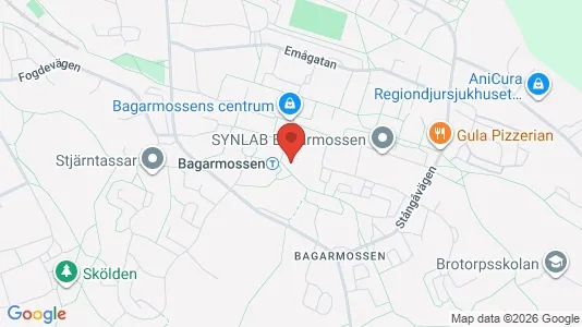 Lägenheter att hyra i Söderort - kort over placeringen