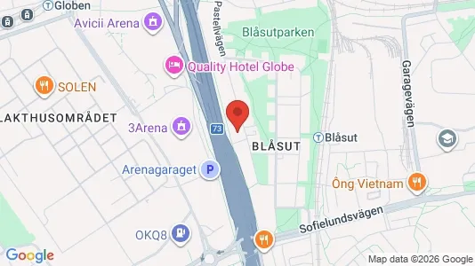 Lägenheter att hyra i Söderort - kort over placeringen
