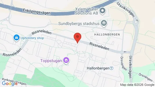 Lägenheter att hyra i Sundbyberg - kort over placeringen