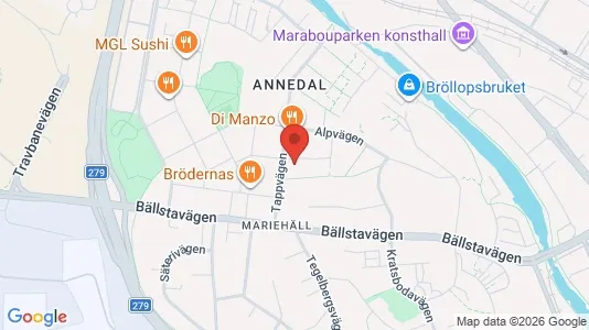 Lägenheter att hyra i Västerort - kort over placeringen