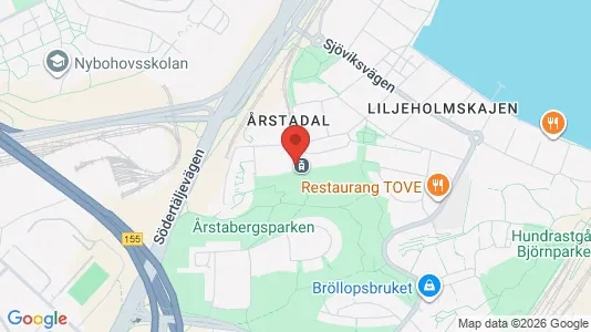 Lägenheter att hyra i Södermalm - kort over placeringen