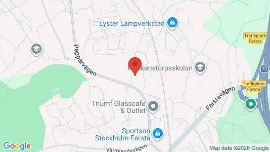 Lägenheter att hyra i Söderort - kort over placeringen