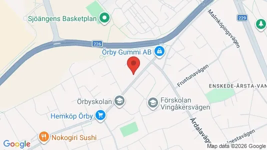 Lägenheter att hyra i Söderort - kort over placeringen