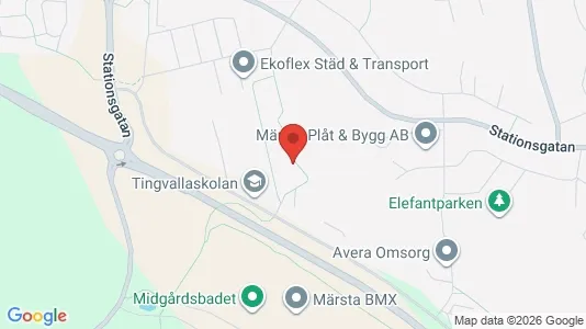 Lägenheter att hyra i Sigtuna - kort over placeringen