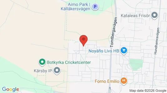 Lägenheter att hyra i Botkyrka - kort over placeringen