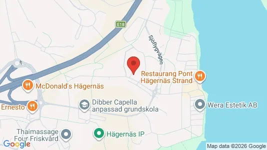 Lägenheter att hyra i Täby - kort over placeringen