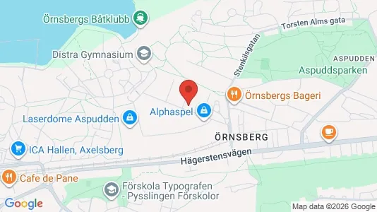 Lägenheter att hyra i Söderort - kort over placeringen