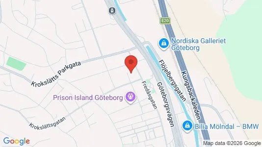 Lägenheter att hyra i Mölndal - kort over placeringen