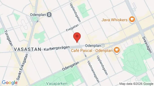 Lägenheter att hyra i Kungsholmen - kort over placeringen