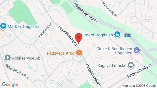 Lägenheter att hyra i Söderort - kort over placeringen