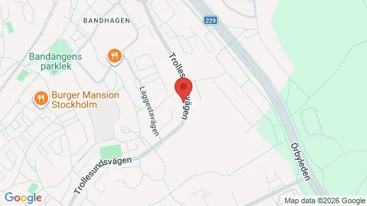 Lägenheter att hyra i Söderort - kort over placeringen