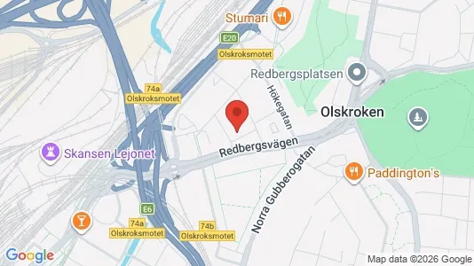 Lägenheter att hyra i Örgryte-Härlanda - kort over placeringen