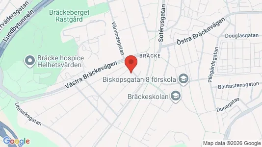 Lägenheter att hyra i Västra hisingen - kort over placeringen