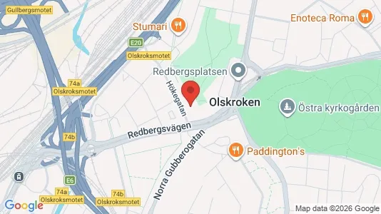 Lägenheter att hyra i Örgryte-Härlanda - kort over placeringen