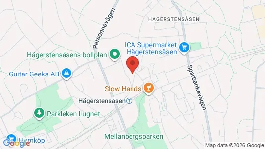 Lägenheter att hyra i Söderort - kort over placeringen