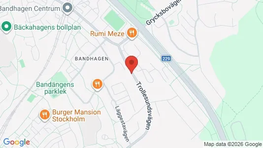 Lägenheter att hyra i Söderort - kort over placeringen