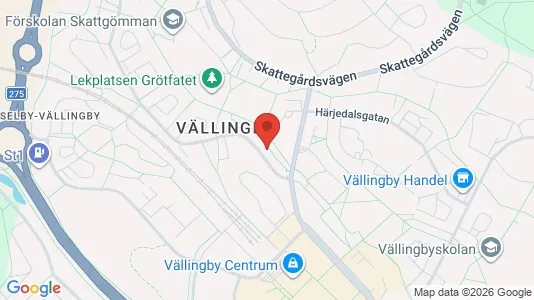 Lägenheter att hyra i Västerort - kort over placeringen