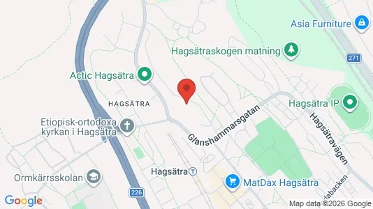 Lägenheter att hyra i Söderort - kort over placeringen