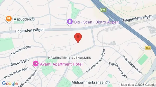 Lägenheter att hyra i Söderort - kort over placeringen