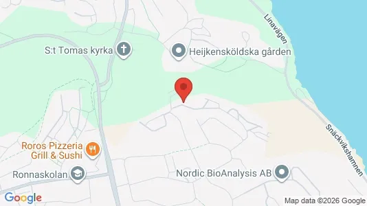 Lägenheter att hyra i Södertälje - kort over placeringen