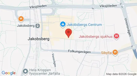 Lägenheter att hyra i Järfälla - kort over placeringen