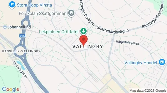 Lägenheter att hyra i Västerort - kort over placeringen
