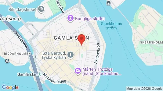 Lägenheter att hyra i Stockholm Innerstad - kort over placeringen