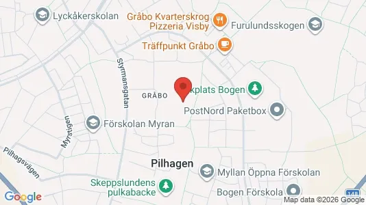 Lägenheter att hyra i Gotland - kort over placeringen