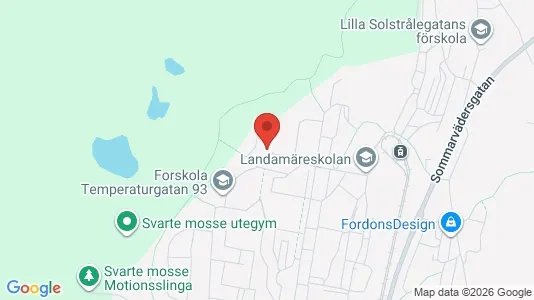 Lägenheter att hyra i Västra hisingen - kort over placeringen