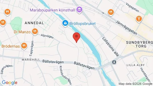 Bostadsrätter till salu i Västerort - kort over placeringen
