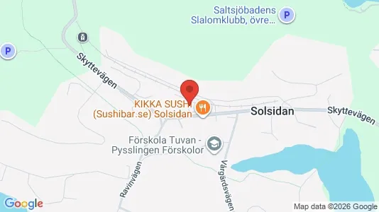 Bostadsrätter till salu i Nacka - kort over placeringen